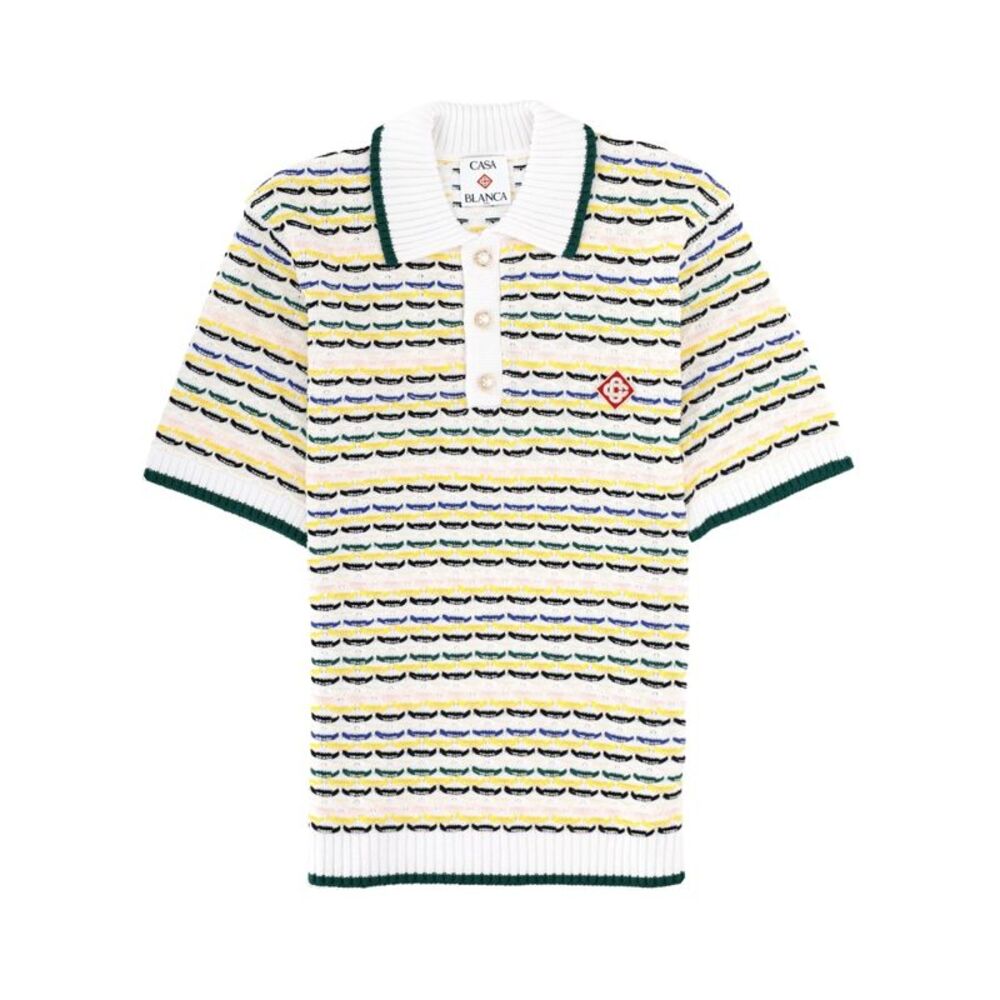 Casablanca Men Knitted Polo.